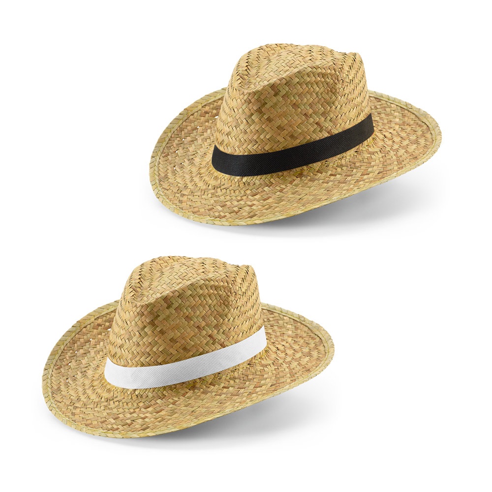 Sombrero de paja natural Jean poli