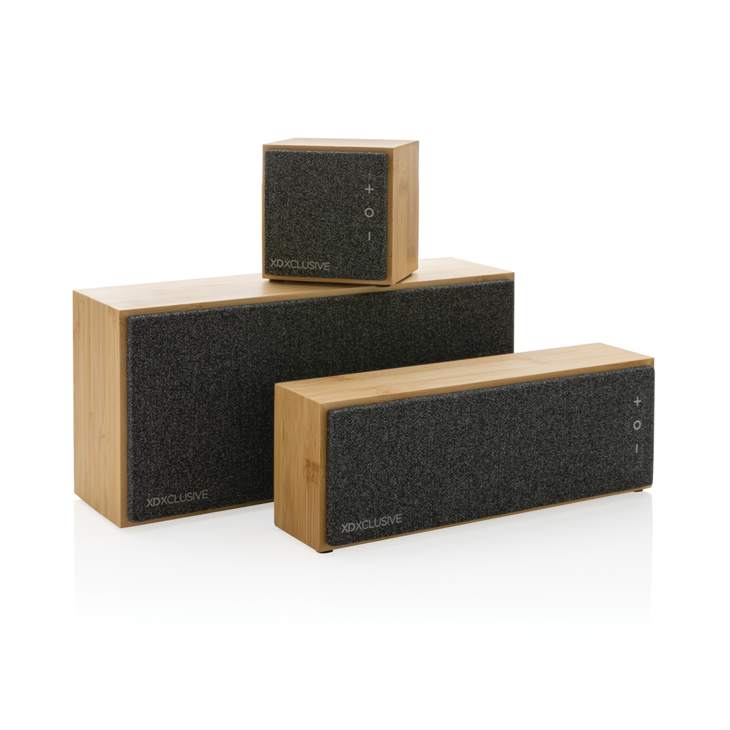 Altavoz Wynn inalámbrico 10W de bambú