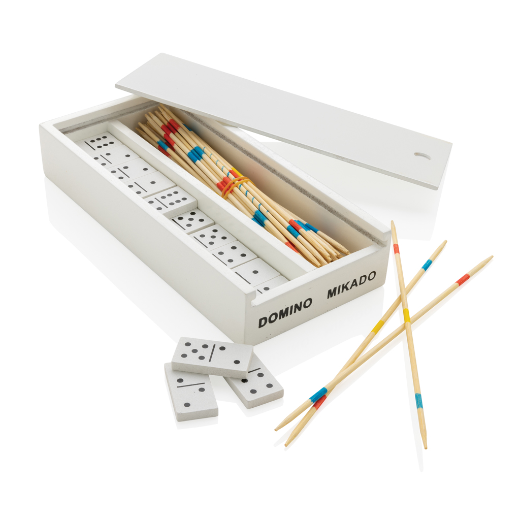 Mikado/domino Deluxe en caja de madera