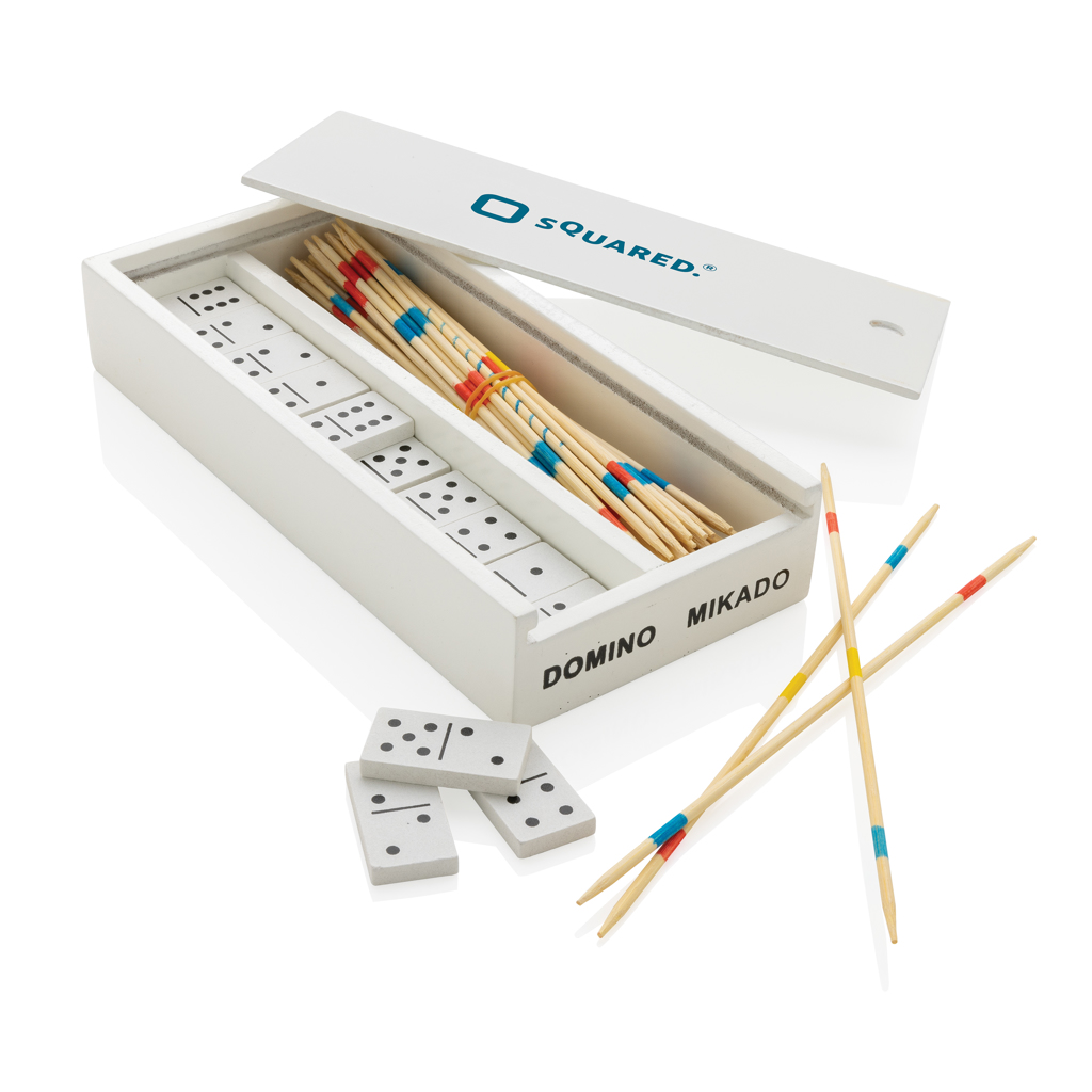 Mikado/domino Deluxe en caja de madera