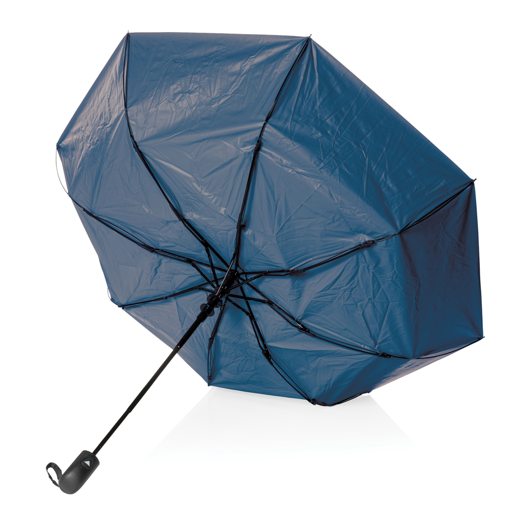 Mini paraguas 21" de 190T RPET bicolor Impact AWARE ™