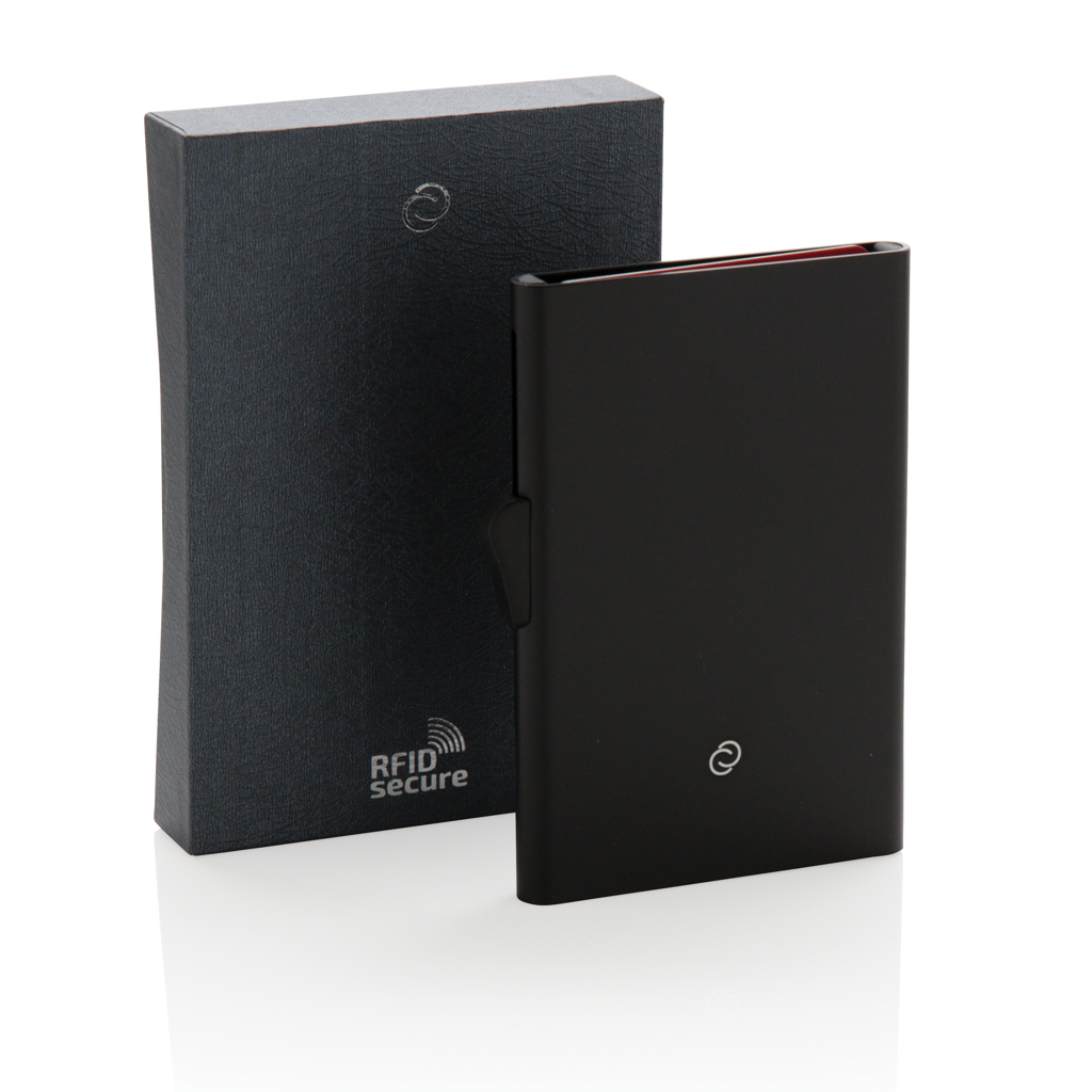 Tarjetero RFID C-Secure de aluminio