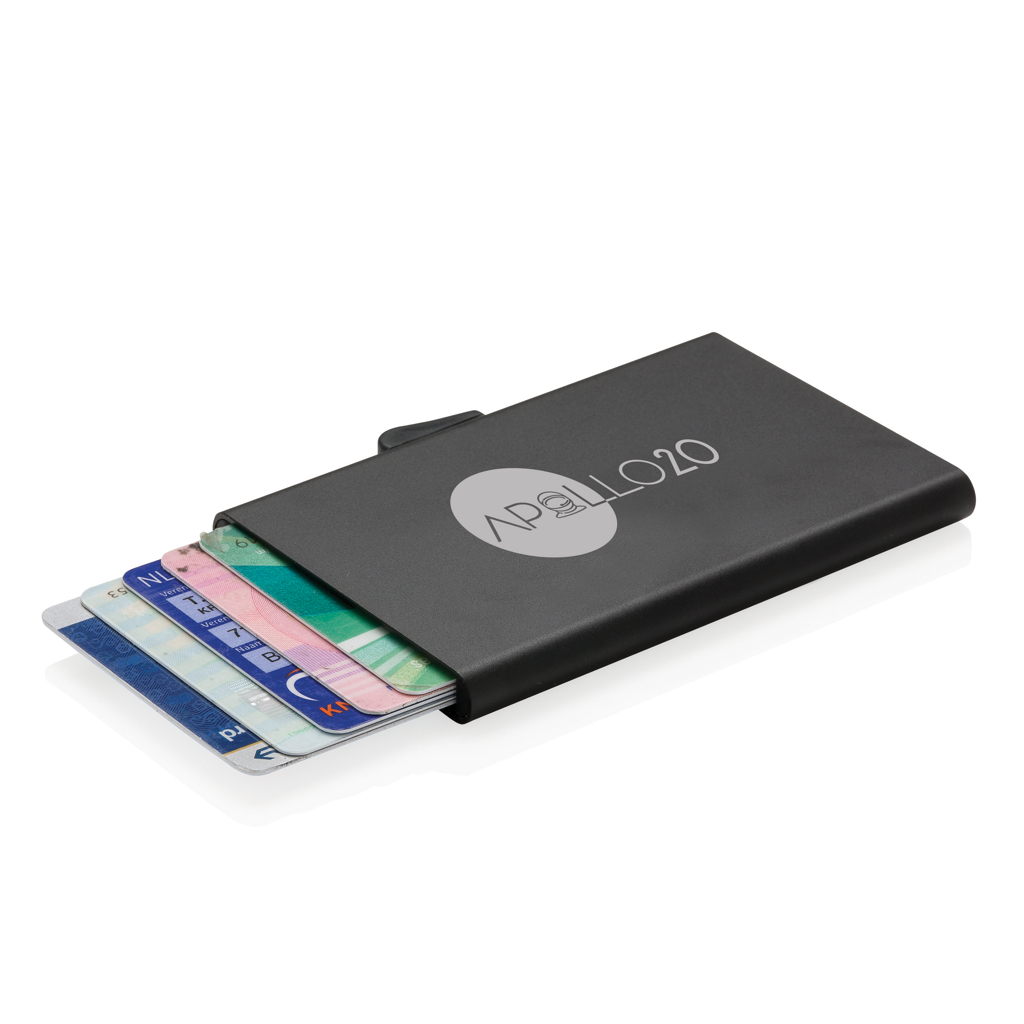 Tarjetero RFID C-Secure de aluminio