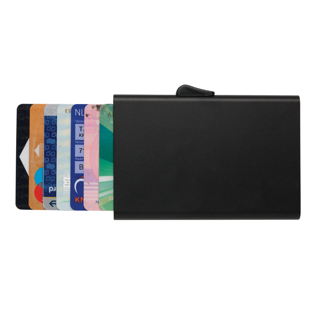 Tarjetero RFID C-Secure de aluminio
