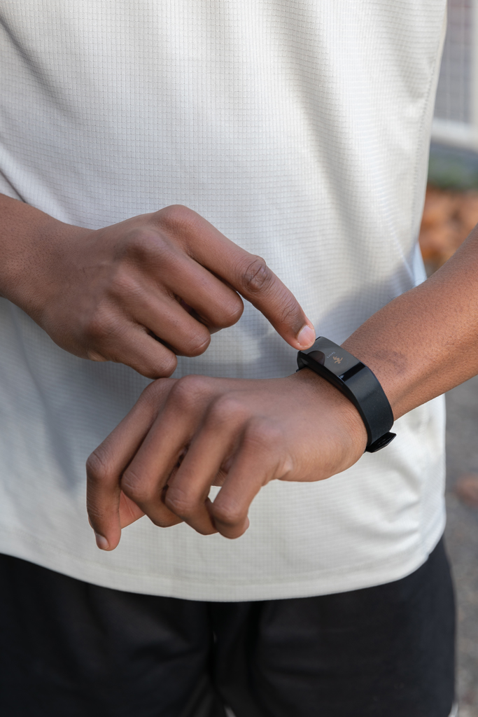 Pulsera Fit RCS reciclado TPU con pulsómetro