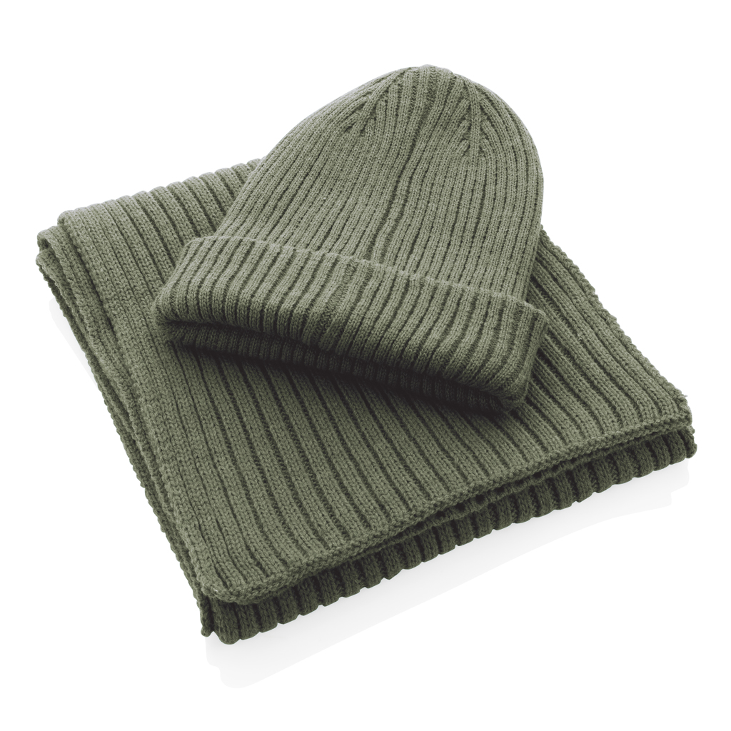 Bufanda de punto Impact AWARE™ Polylana® 180x25cm