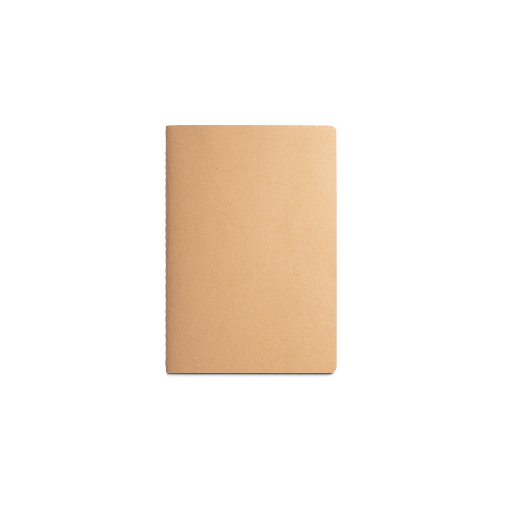 ALCOTT A5. Bloc de notas A5 con tapa de cartón (250 g/m²) y páginas lisas