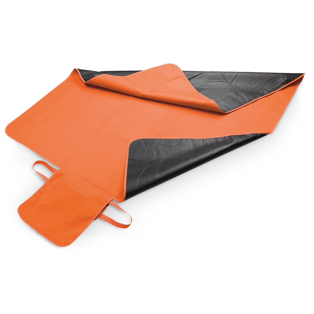FLEECE. Manta polar con asa y correa (160 g/m²)