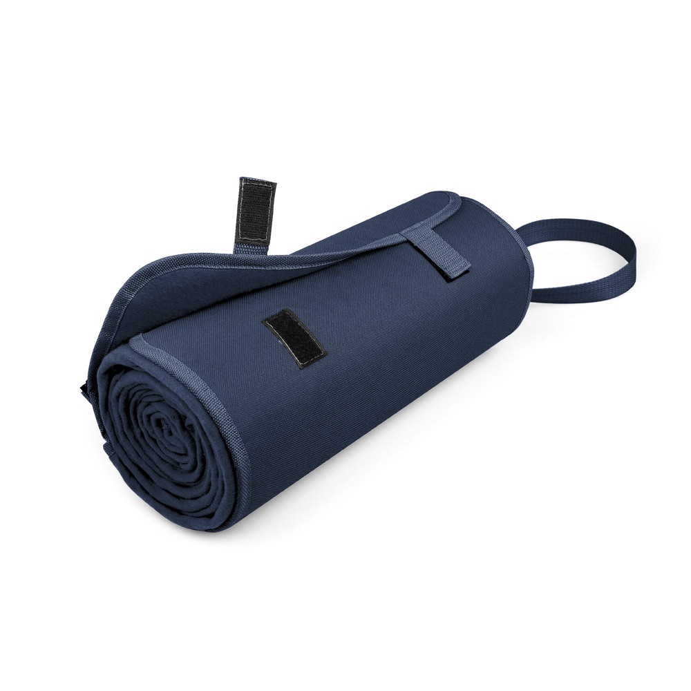 FLEECE. Manta polar con asa y correa (160 g/m²)
