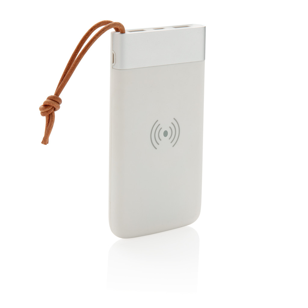 Batería externa Aria 8.000 mAh con carga inalámbrica 5W