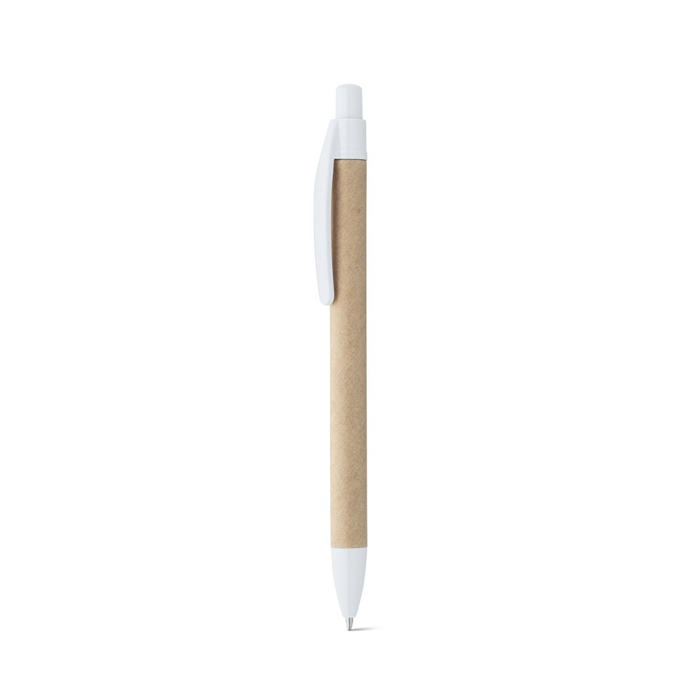 REMI. Bolígrafo de papel kraft con clip