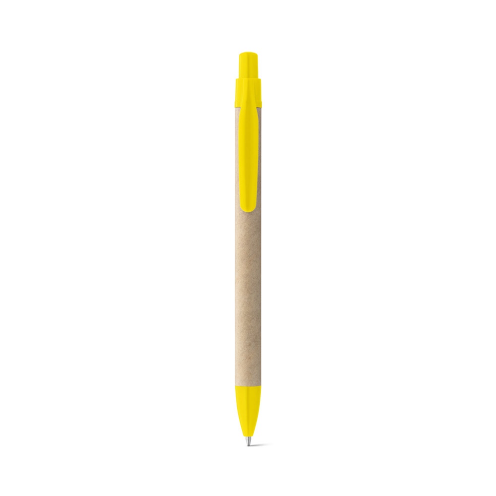 REMI. Bolígrafo de papel kraft con clip