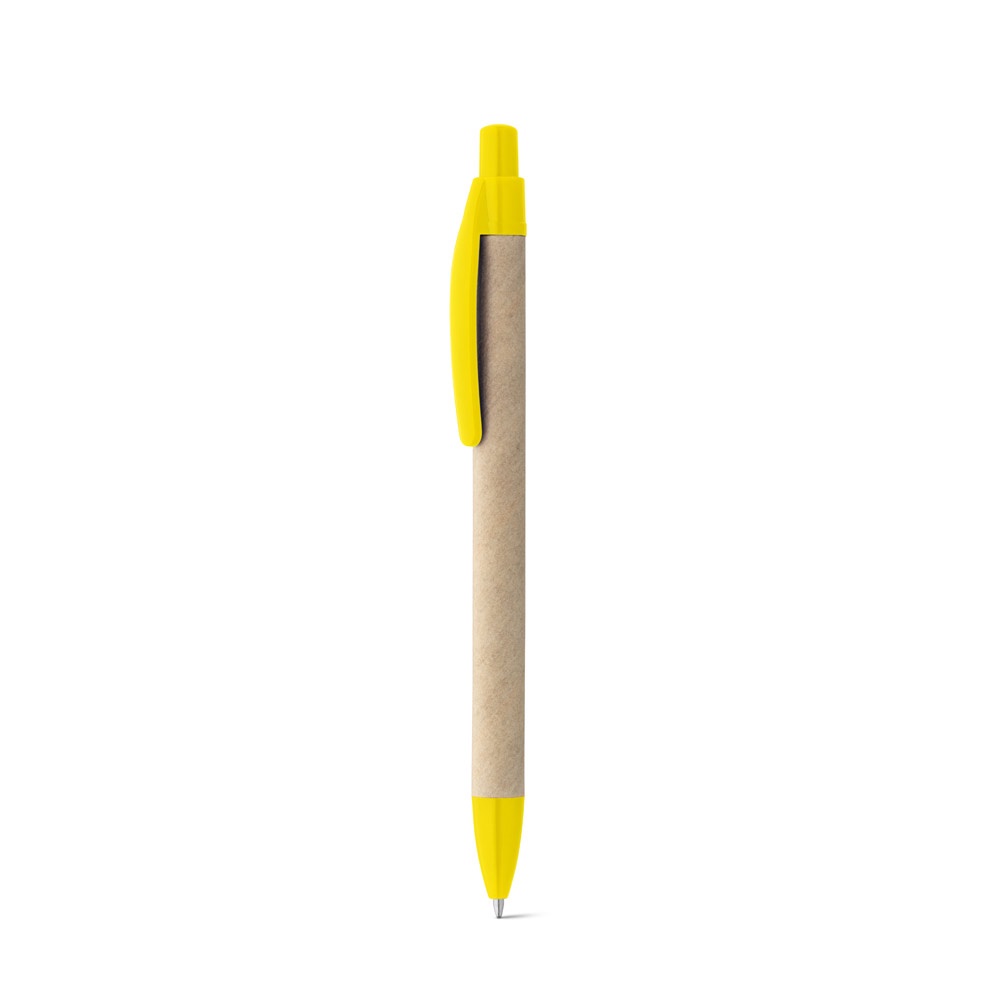 REMI. Bolígrafo de papel kraft con clip
