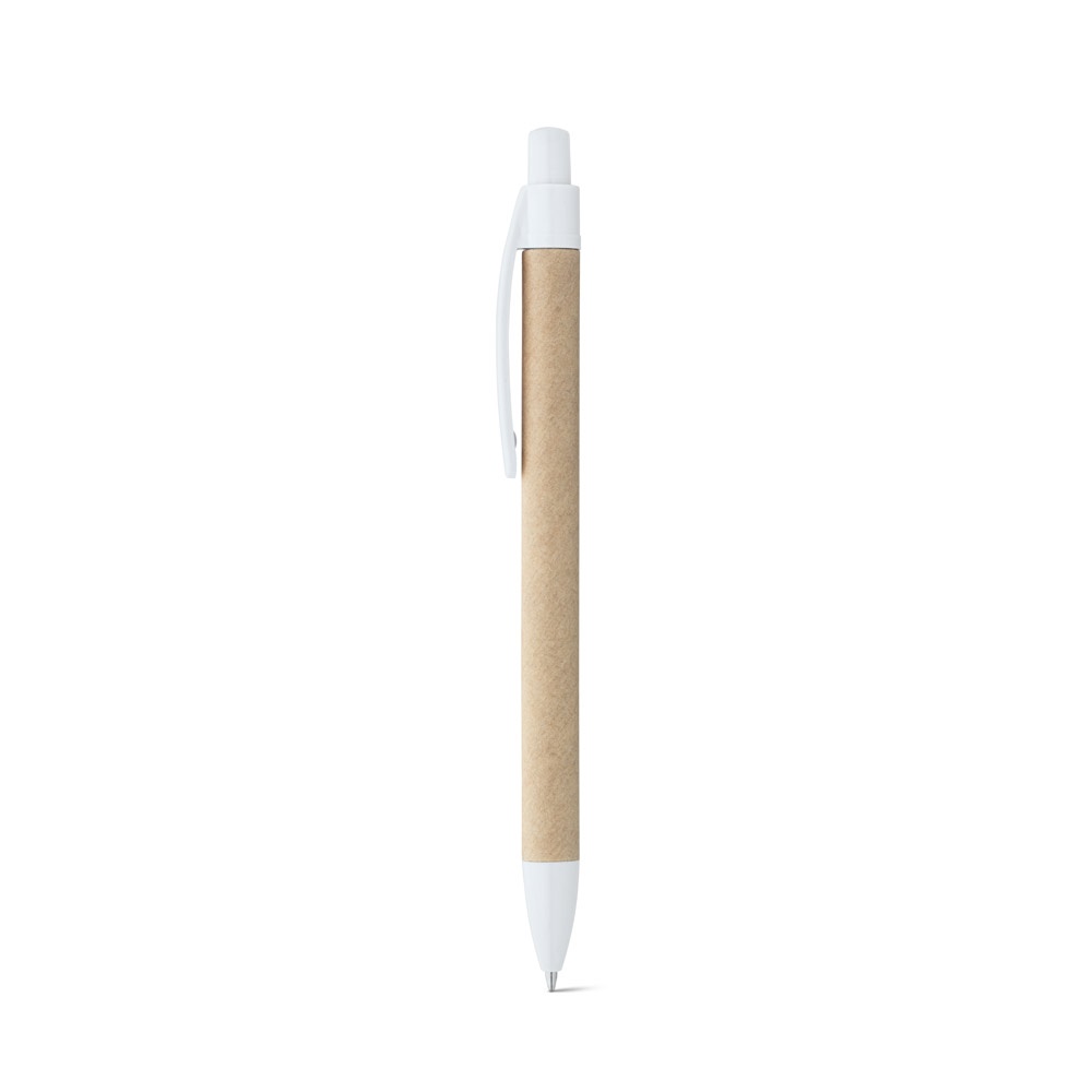 REMI. Bolígrafo de papel kraft con clip