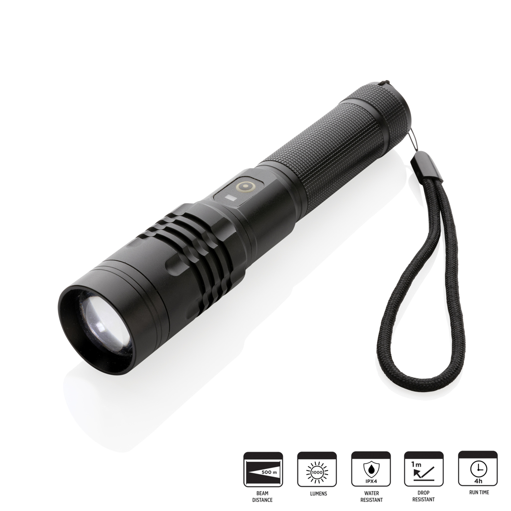 Linterna recargable Gear X USB