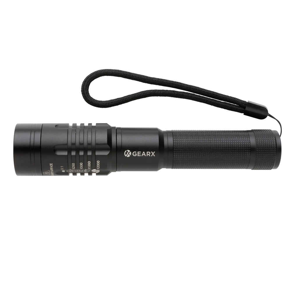 Linterna recargable Gear X USB
