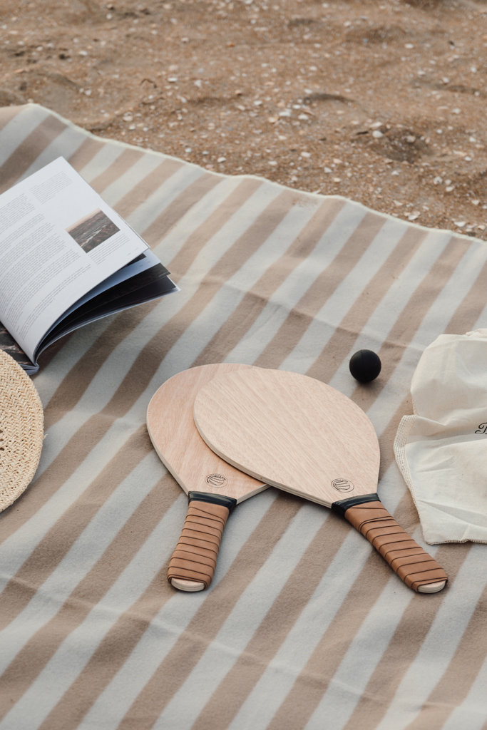 Juego de tenis playa VINGA Colos