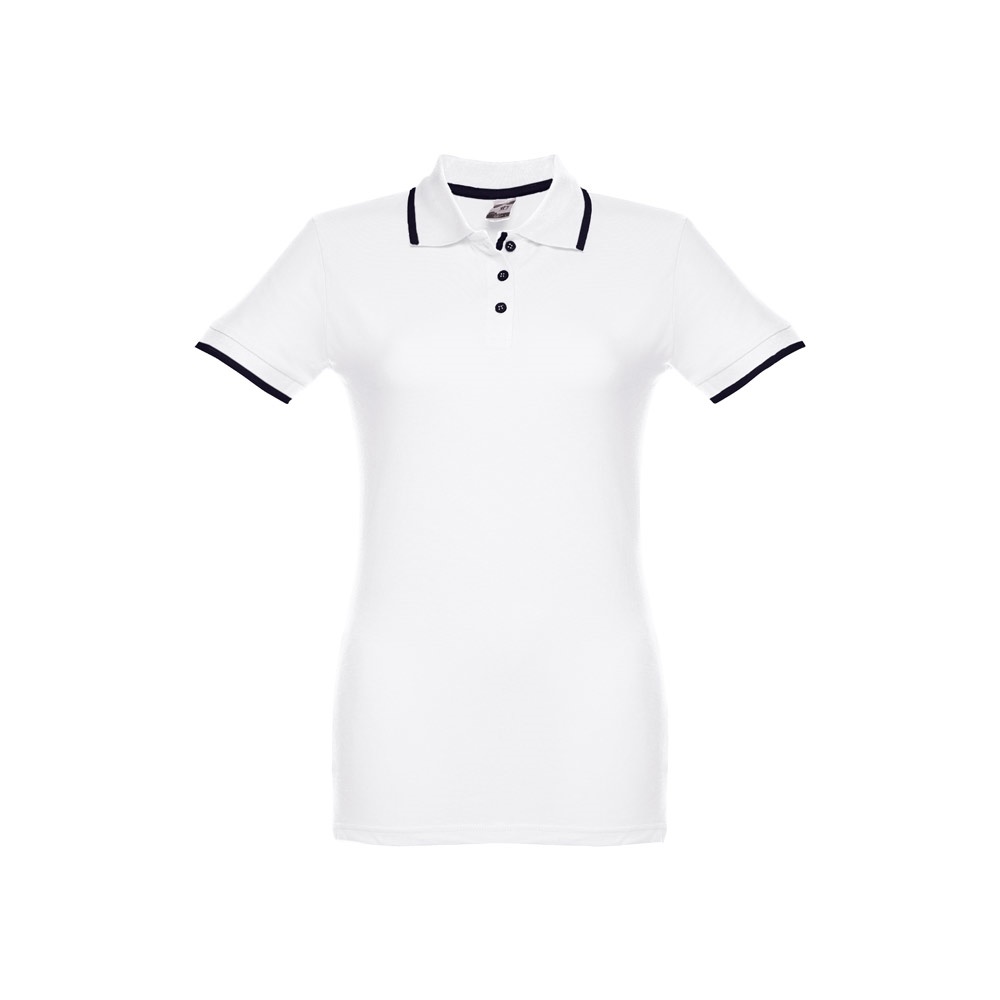 THC ROME WOMEN WH. Polo "slim fit" para mujer