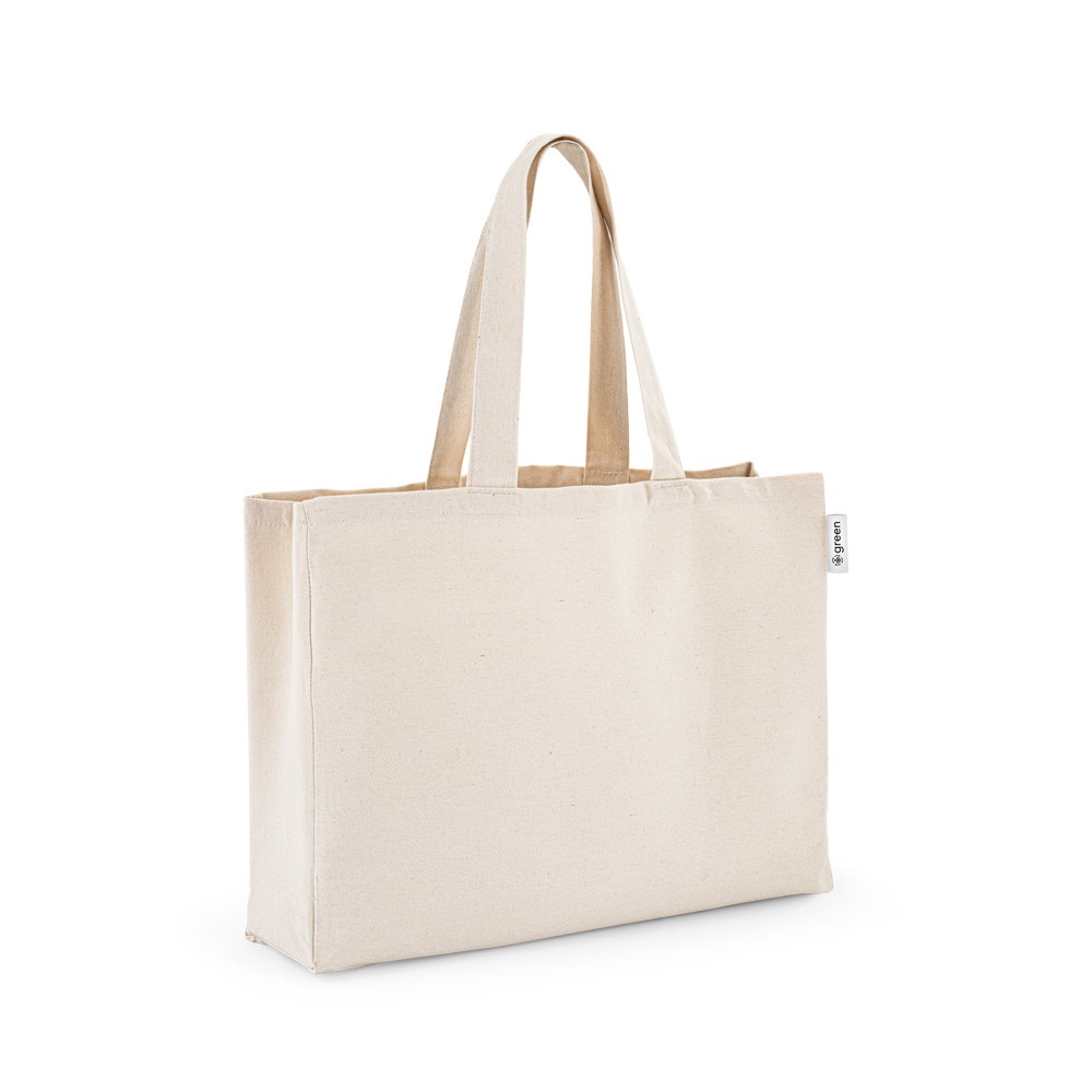 PARMA. Bolsa de algodón (50%), algodón reciclado (30%) y poliéster (20% rPET) (280 g/m²)
