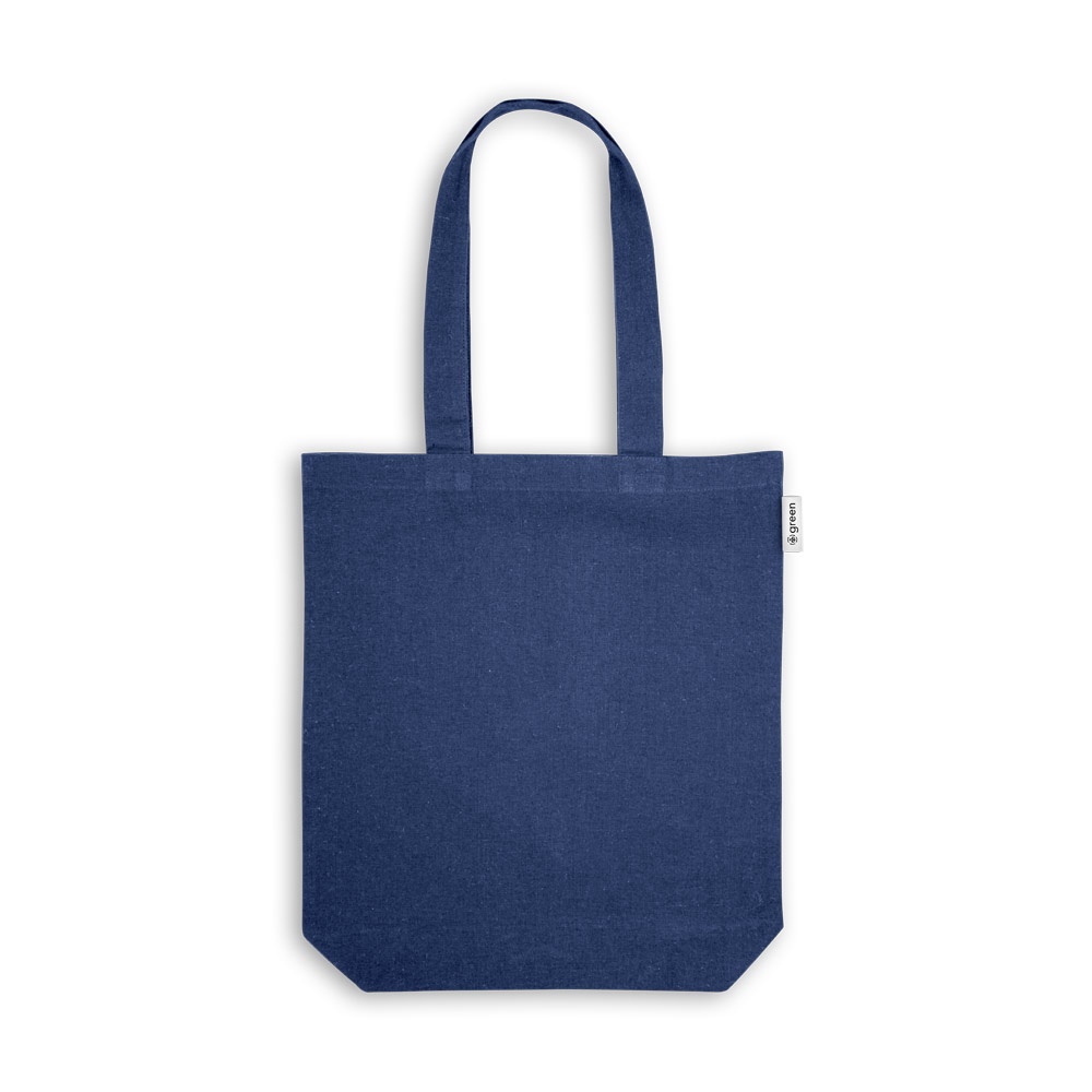 MERIDA. Bolsa de algodón (50%), algodón reciclado (30%) y poliéster (20% rPET) (220 g/m²)