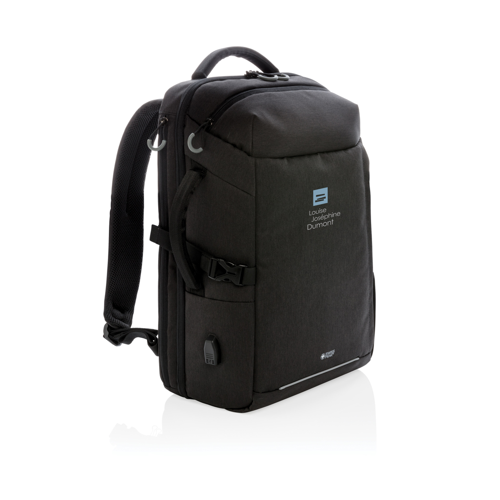 Mochila de viaje de fin de semana Swiss Peak AWARE™ XXL