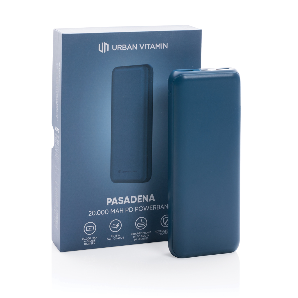 Powerbank Pasadena Urban Vitamin 20.000 mAh  18W PD