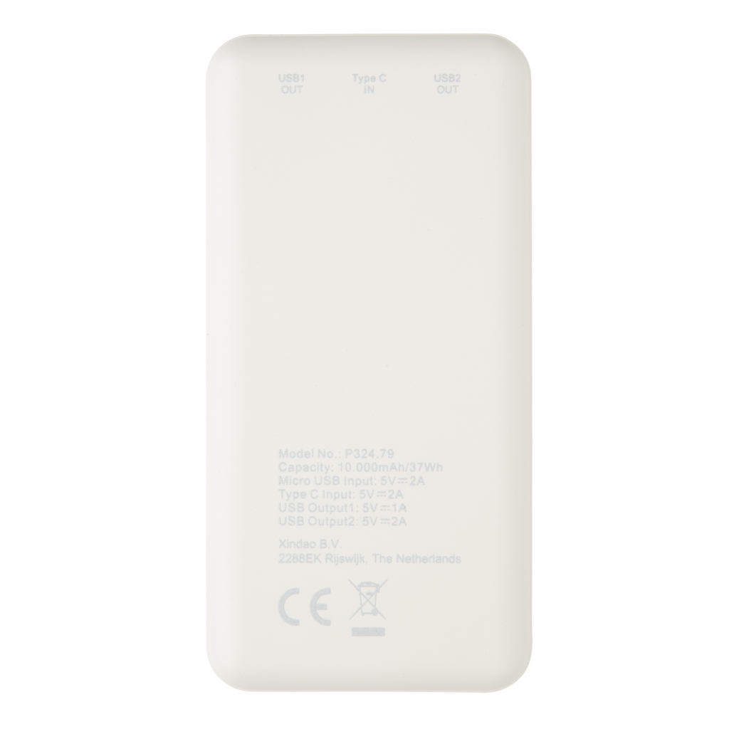 Batería extraíble 10.000 mAh de alta densidad