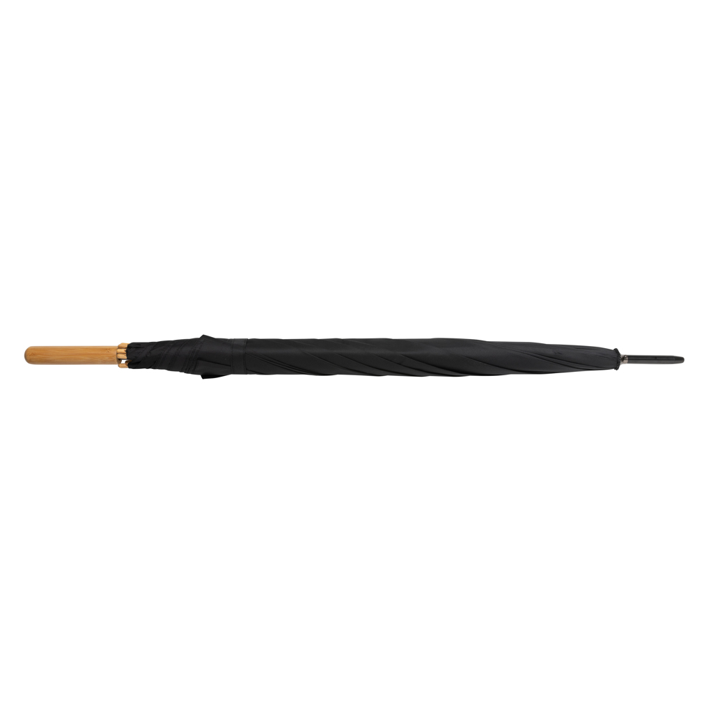 Paraguas automático RPET 190T de bambú Impact AWARE ™