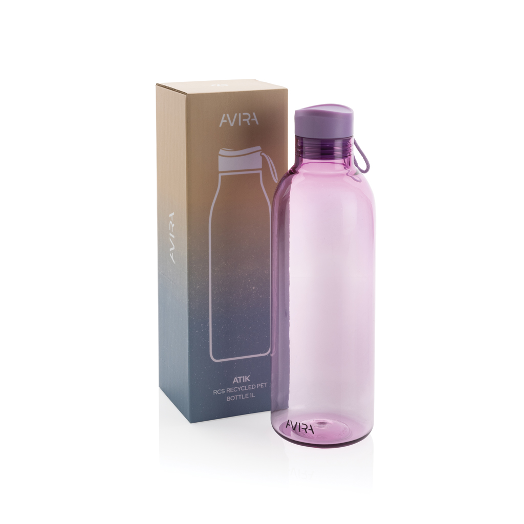 Botella Avira Atik RCS PET Reciclado 1L