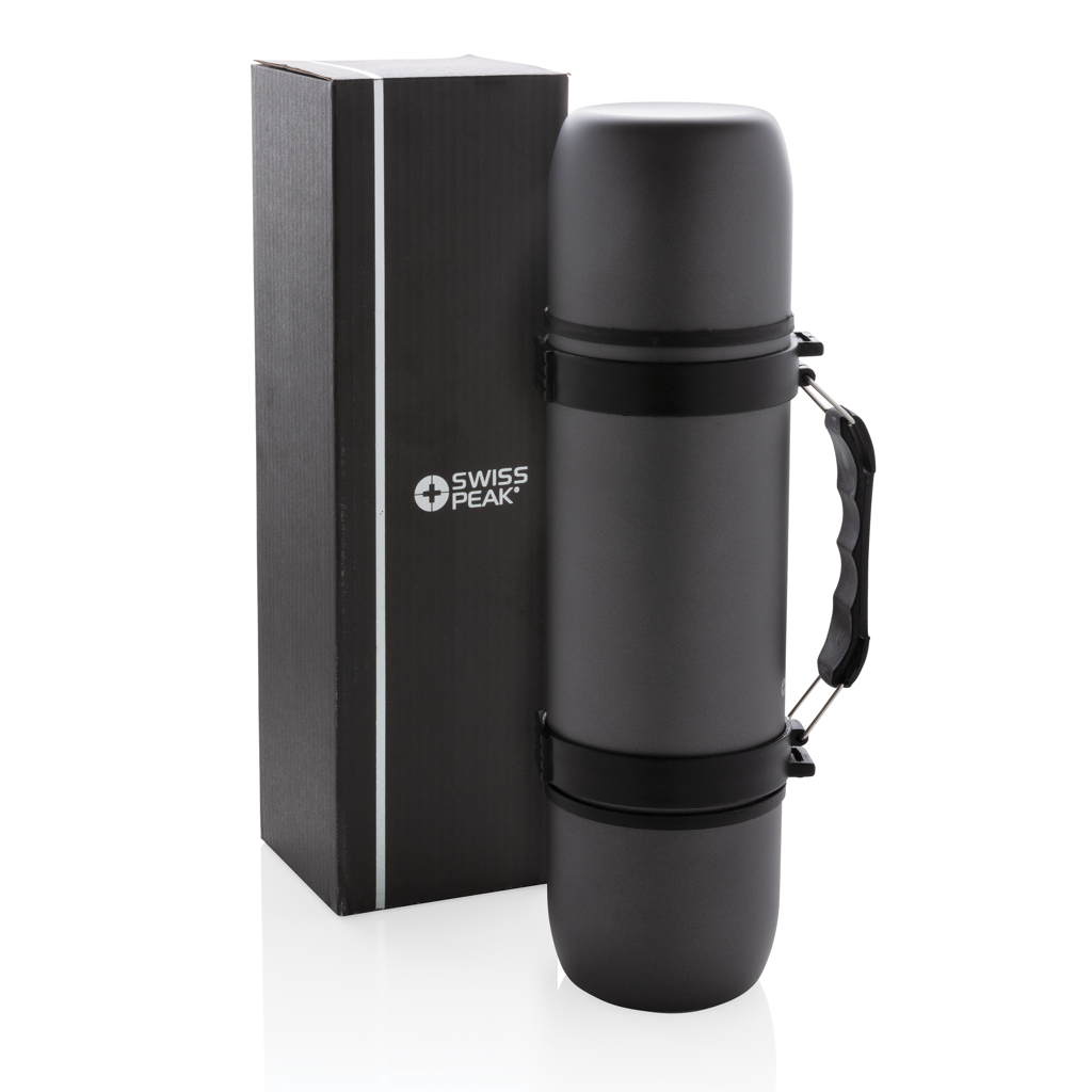Termo al vacío con 2 tazas
