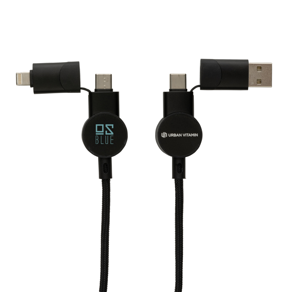 Cable 6 en 1 Oakland  RCS carga rápida 45W