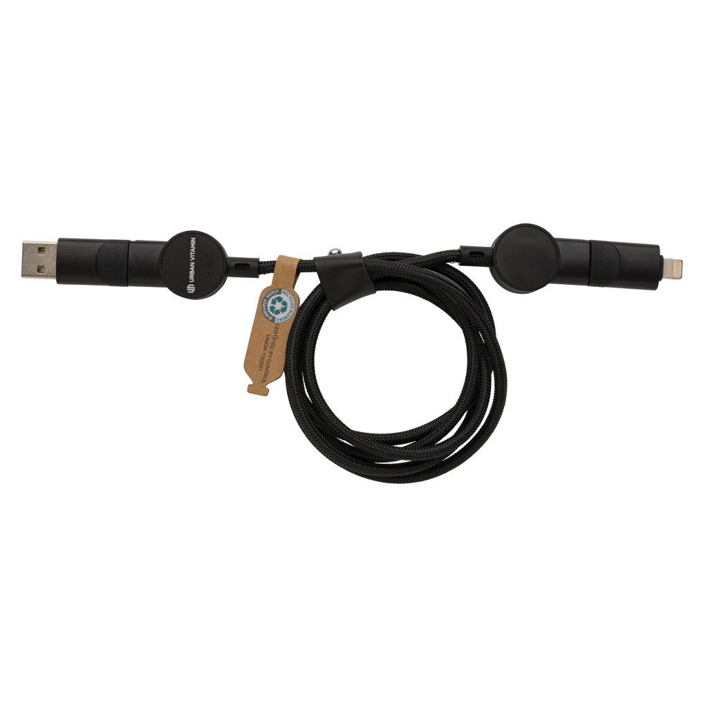 Cable 6 en 1 Oakland  RCS carga rápida 45W