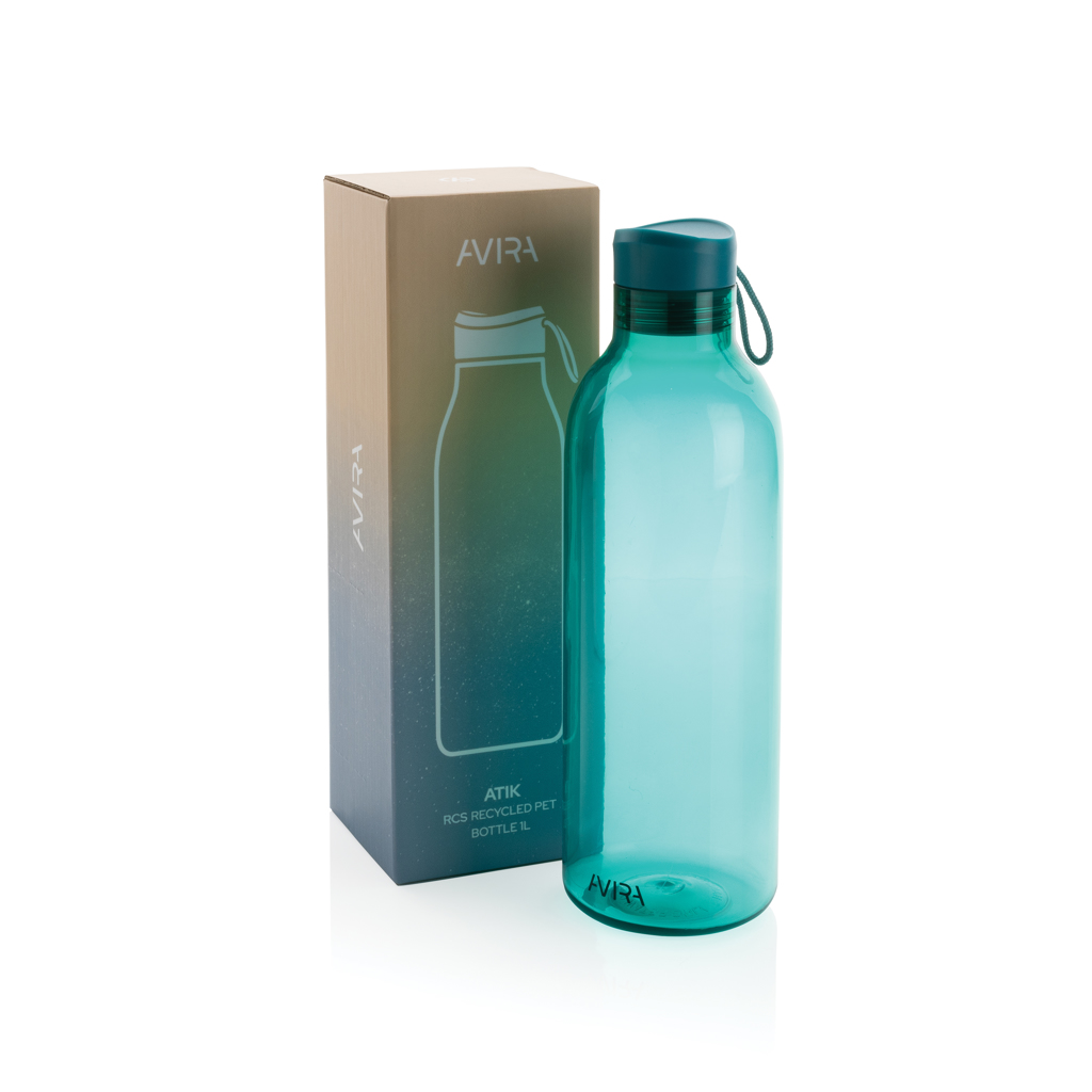 Botella Avira Atik RCS PET Reciclado 1L
