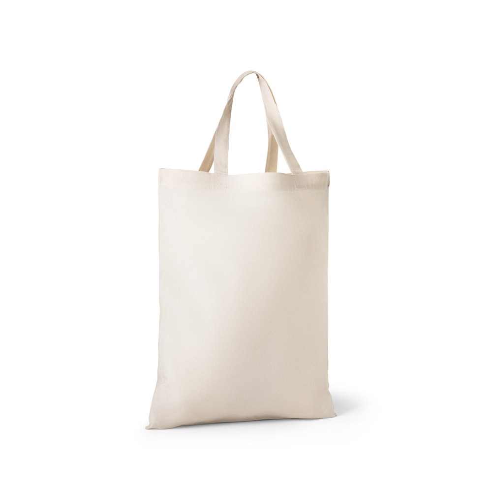 BEIRUT. Bolsa plegable de algodón (50%), algodón reciclado (30%) y poliéster (20% rPET) (140 g/m²)
