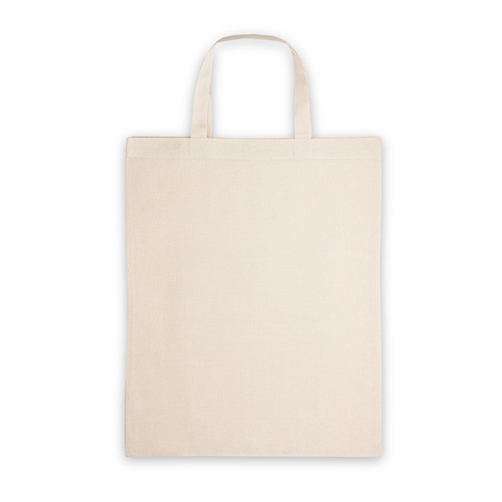 BEIRUT. Bolsa plegable de algodón (50%), algodón reciclado (30%) y poliéster (20% rPET) (140 g/m²)