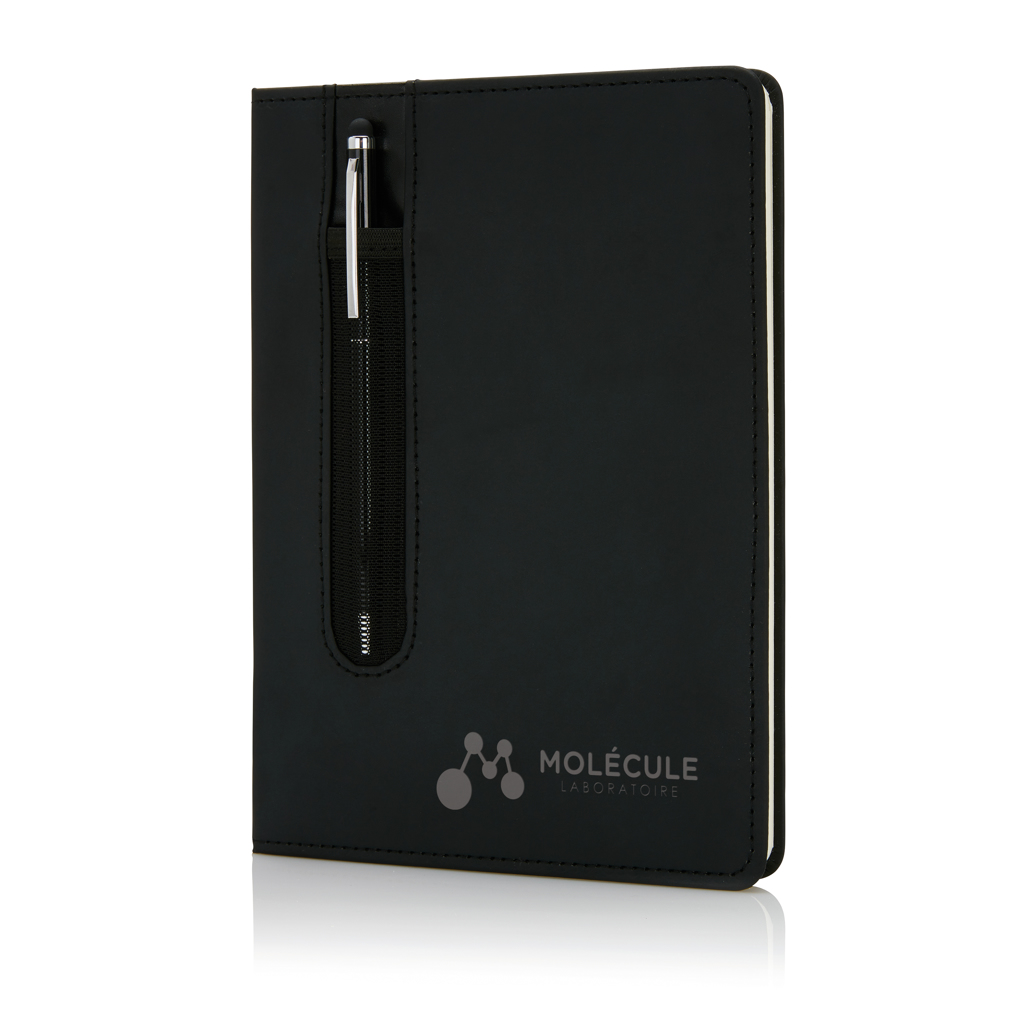 Libreta A5 PU básica con bolígrafo táctil
