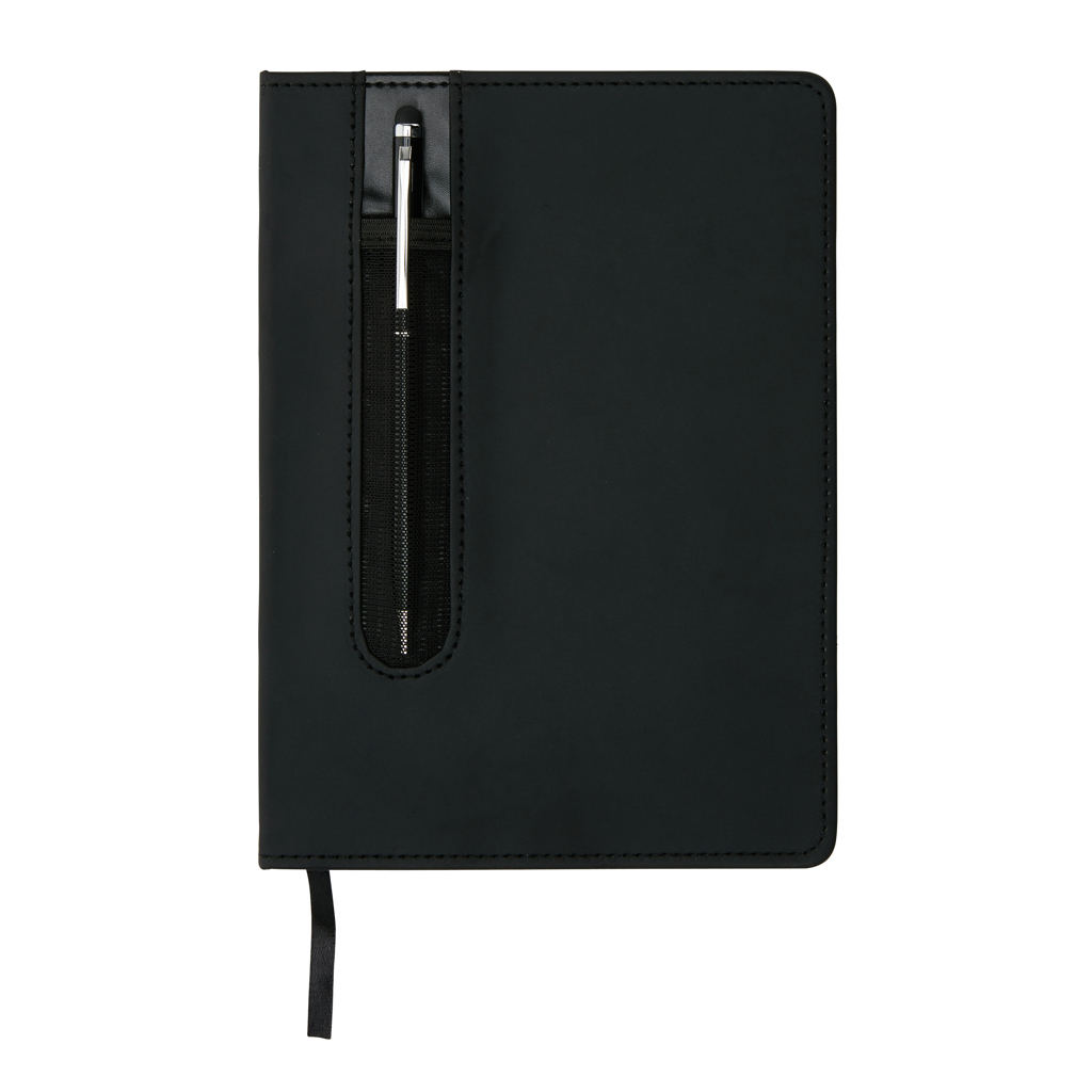 Libreta A5 PU básica con bolígrafo táctil