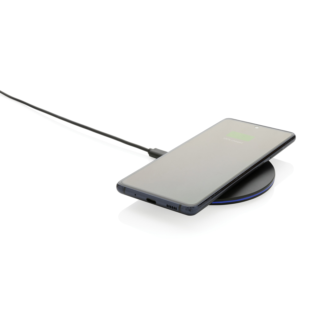 Cargador rápido inalámbrico 15W de plástico reciclado RCS