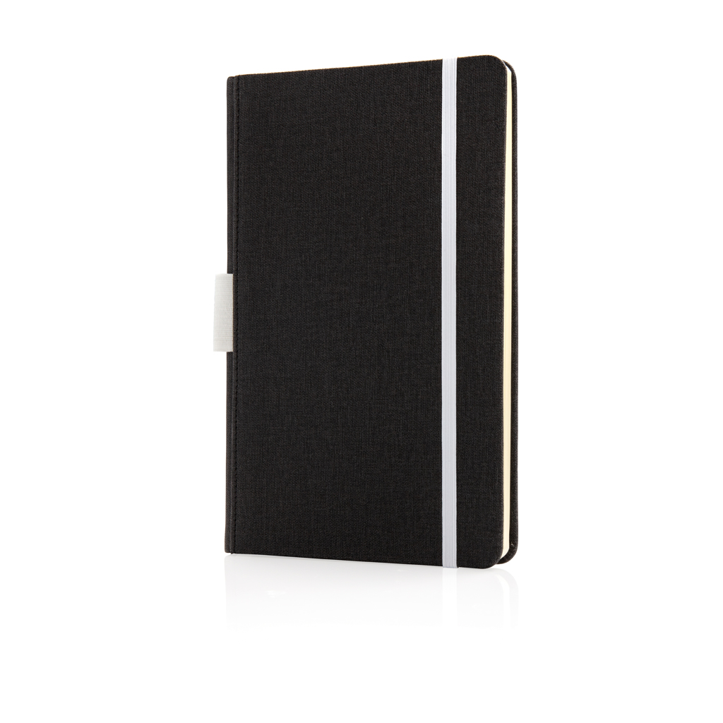 Libreta A5 Deluxe con soporte bolígrafo