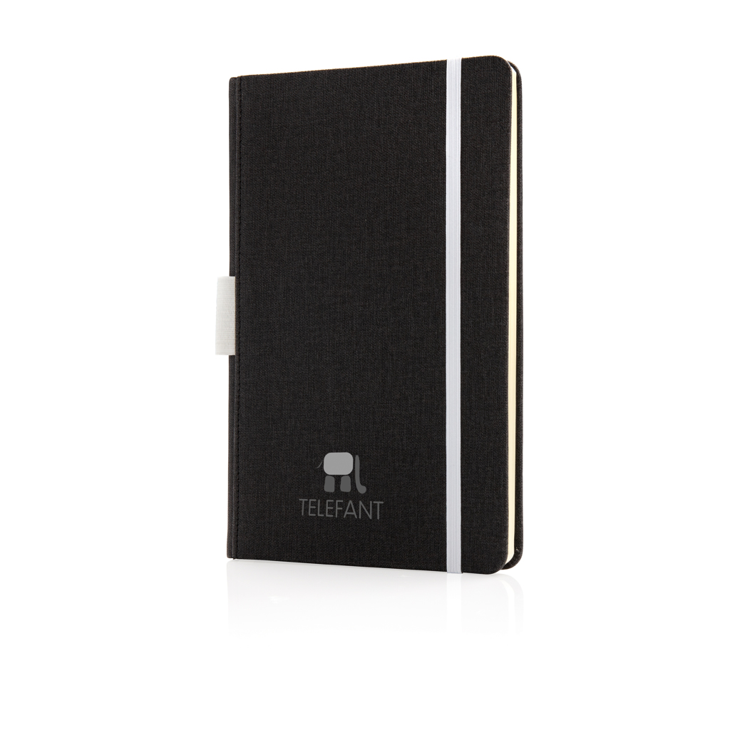 Libreta A5 Deluxe con soporte bolígrafo
