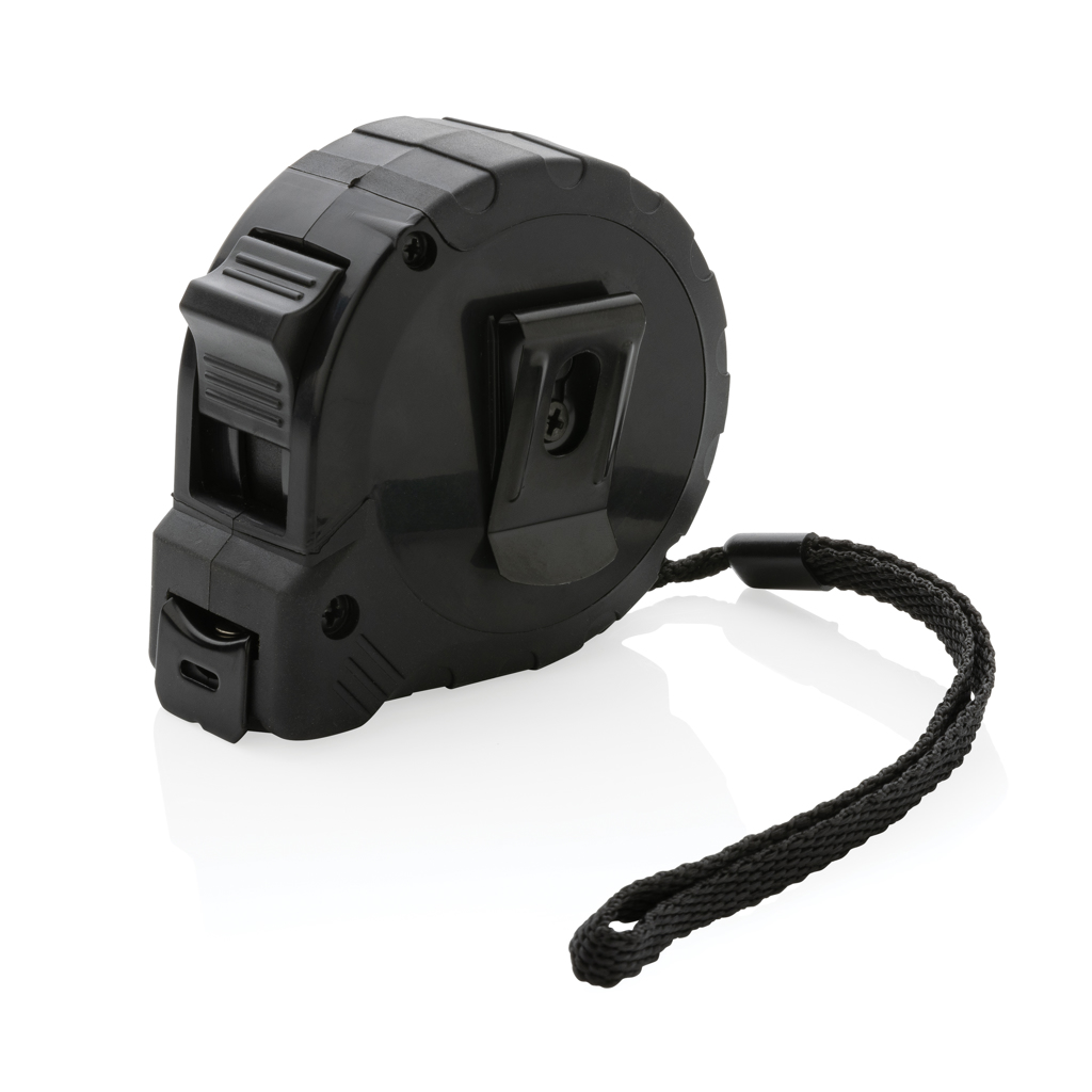 Flexómetro de plástico reciclado RCS 5M/19 mm con stop