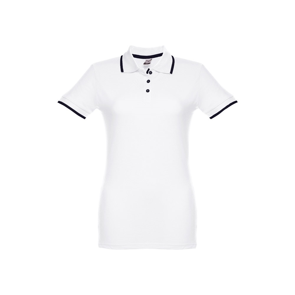 THC ROME WOMEN WH. Polo "slim fit" para mujer