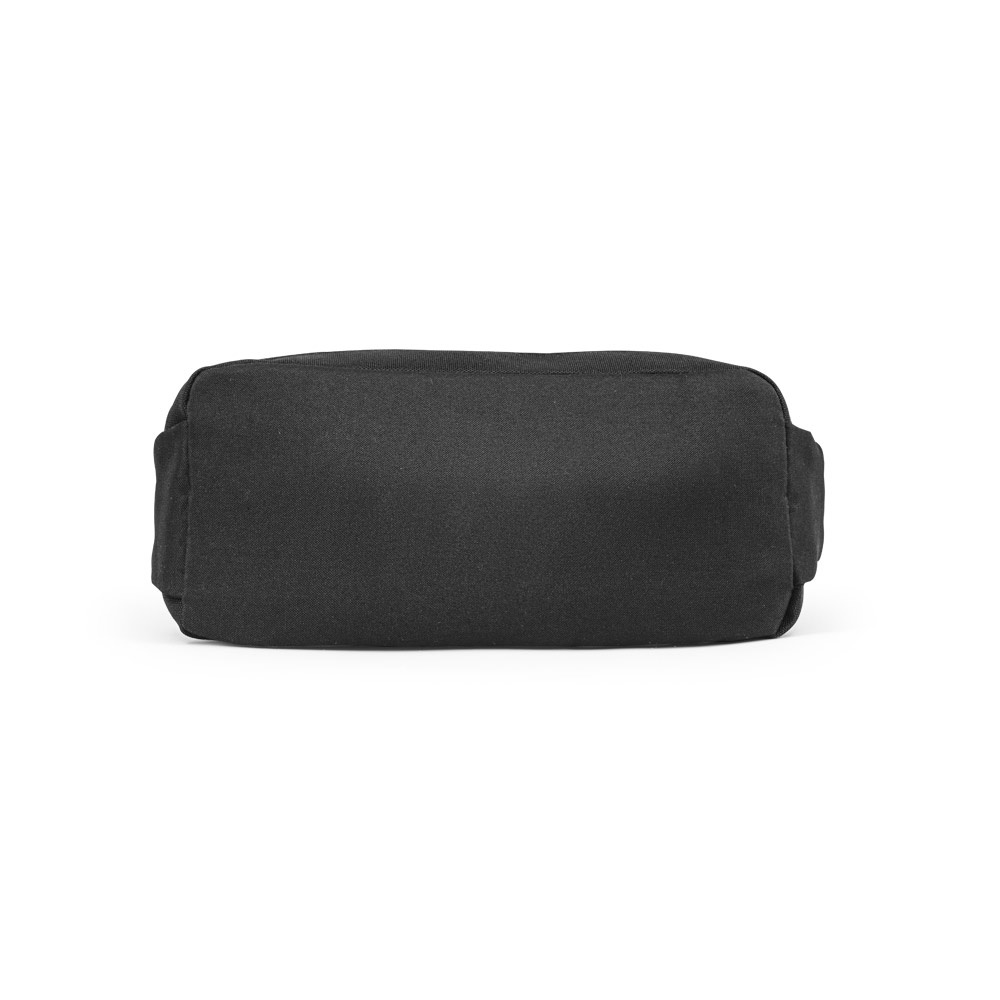 DELFOS POUCH. Riñonera 300D poliéster reciclado y 600D poliéster reciclado con elementos reflectantes