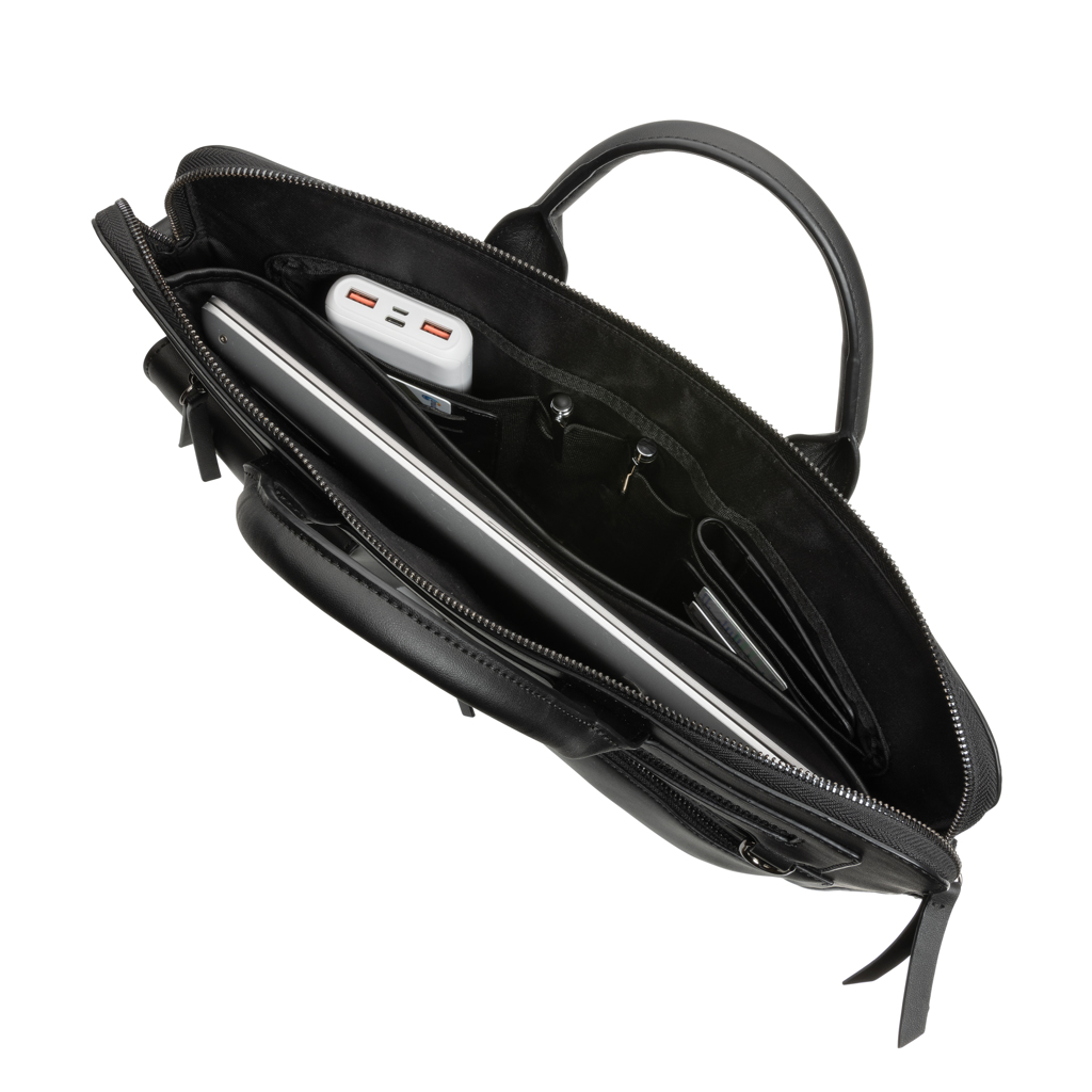 Maletín para portátil de 14" GRS PU reciclado Swiss Peak