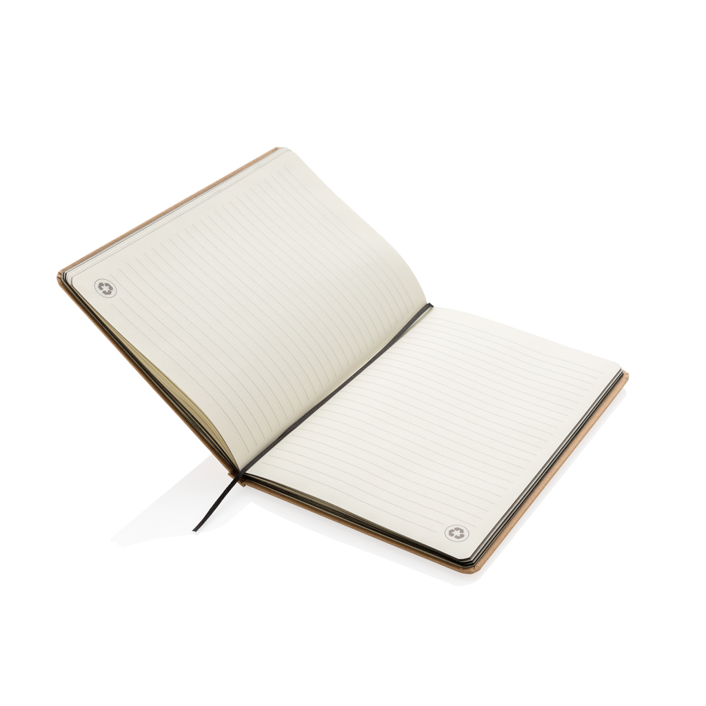 Libreta A5 reciclada de kraft