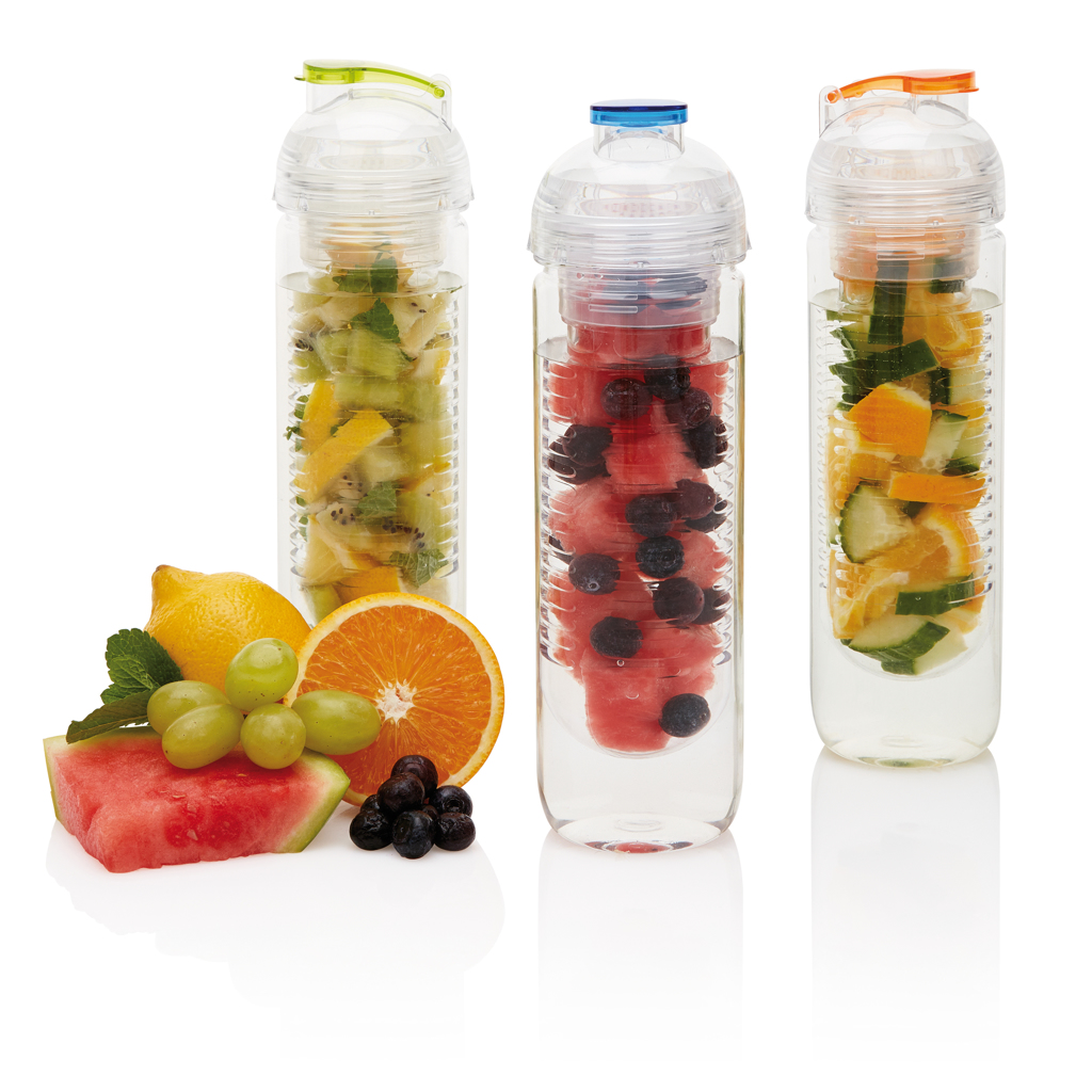 Botella de agua con infusor