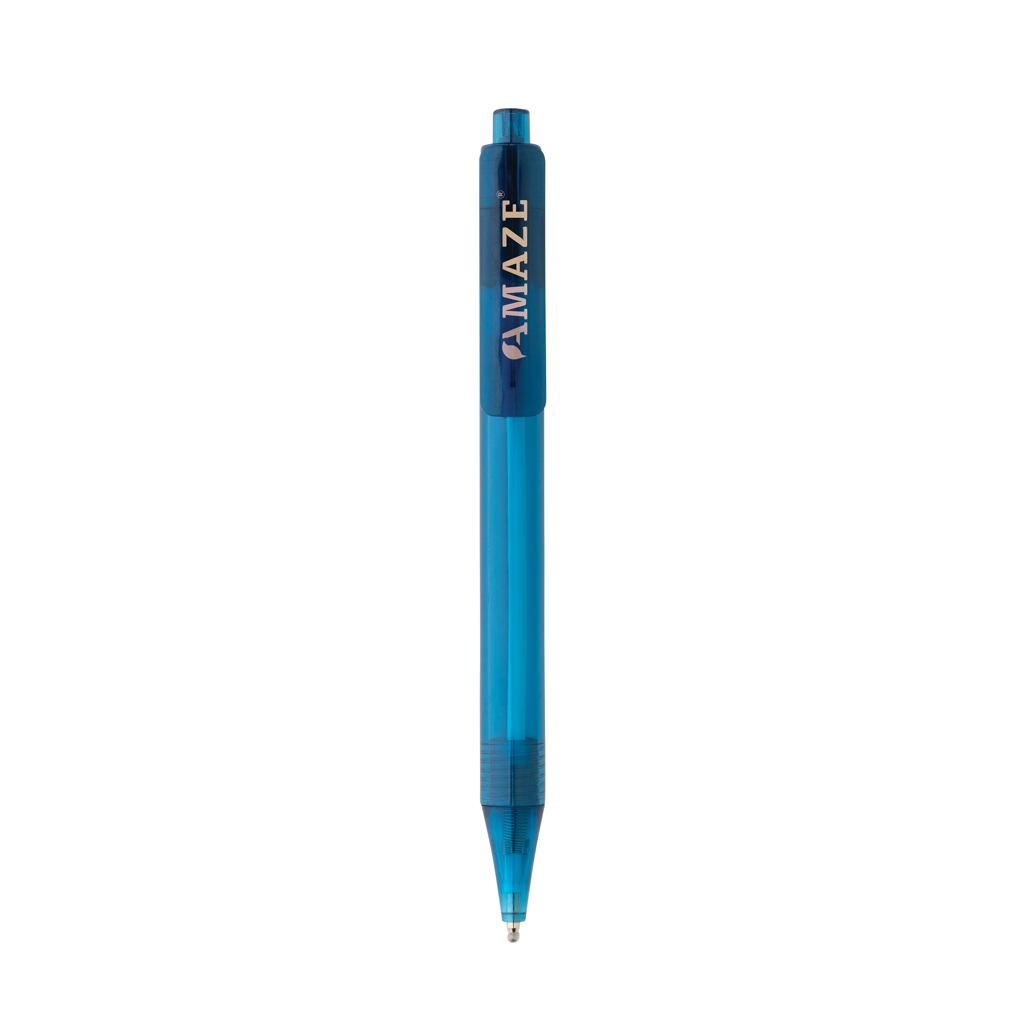 Bolígrafo X8 transparente GRS RPET