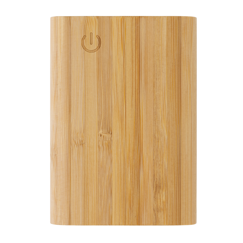 Powerbank de bambú 5.000 mAh