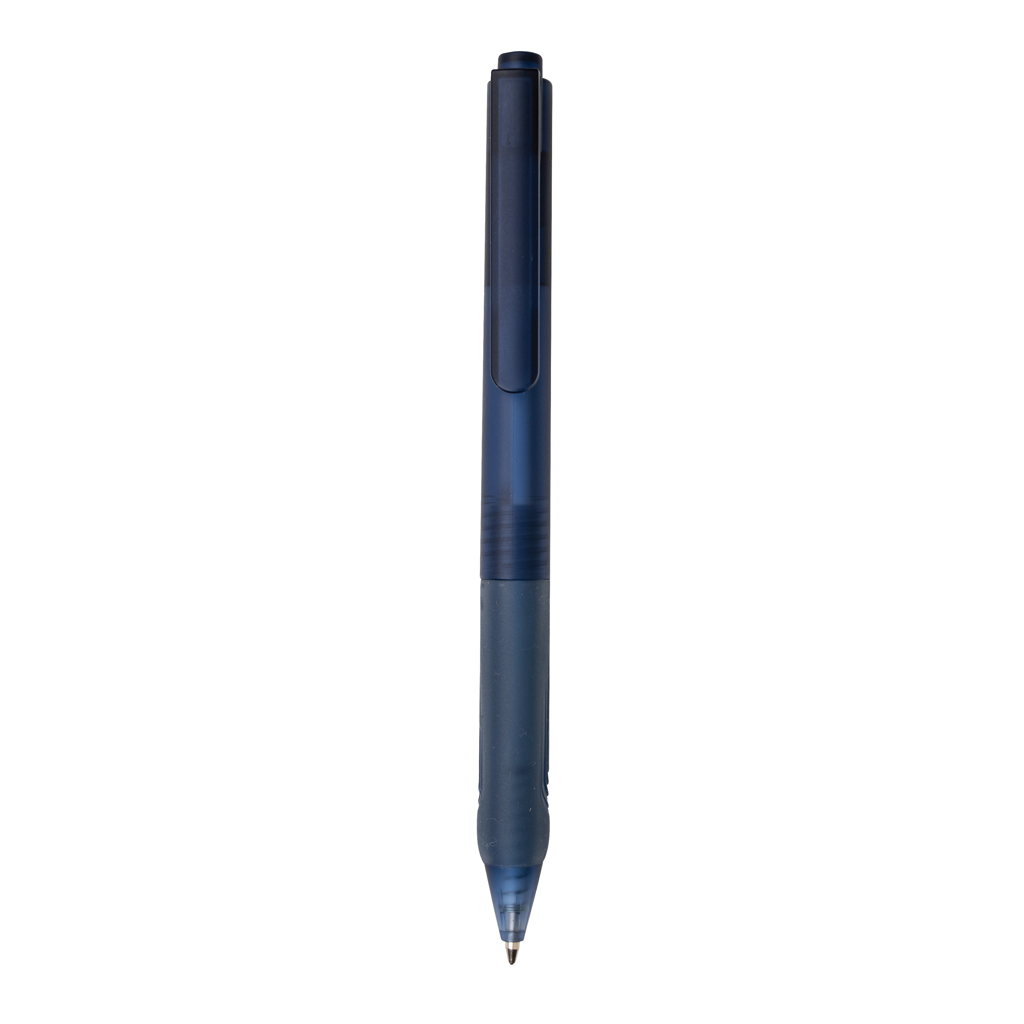 Bolígrafo mate X9 con empuñadura de silicona