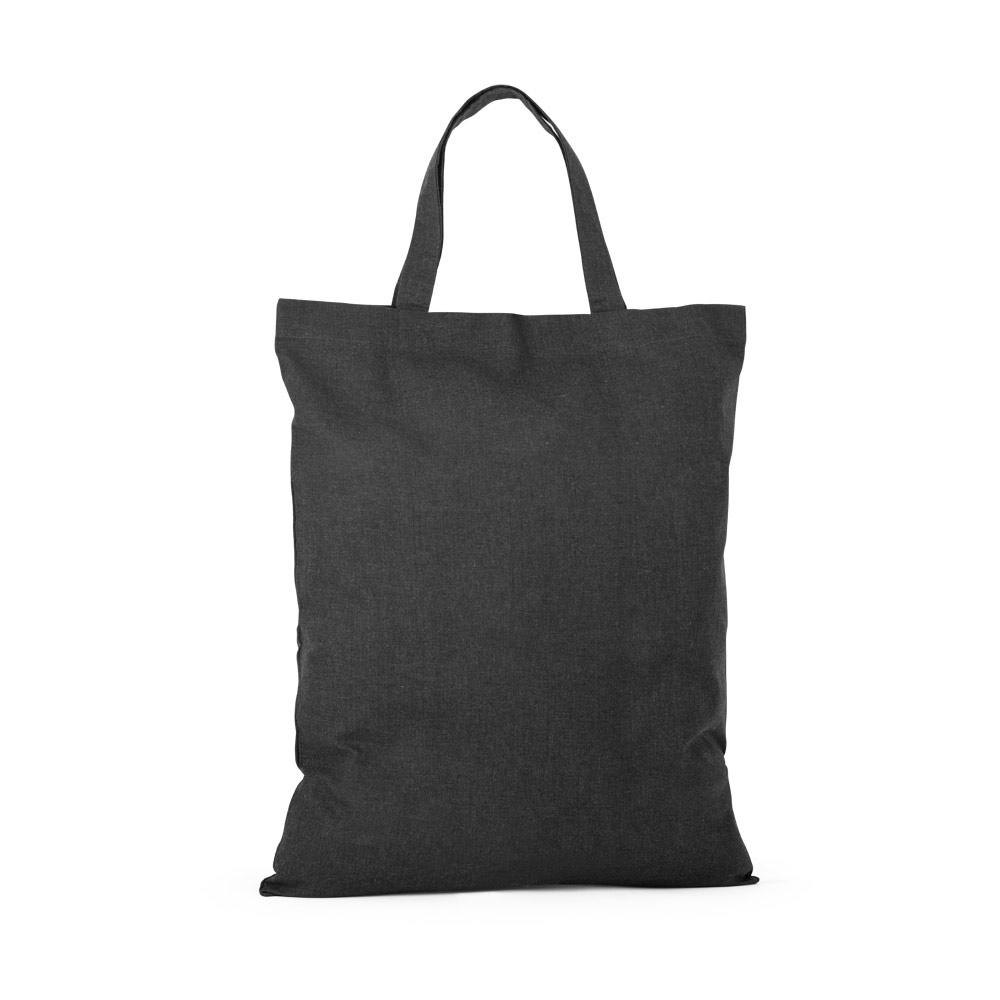 SIENA. Bolsa plegable de algodón (50%), algodón reciclado (30%) y poliéster (20% rPET) (140 g/m²)